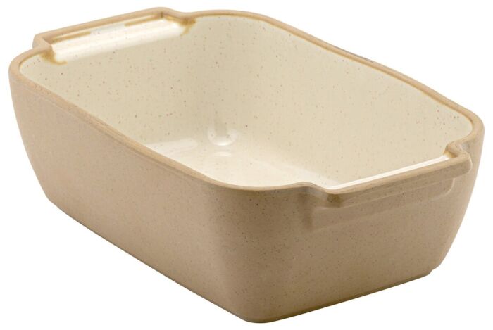Marl Melamine Crock Cream