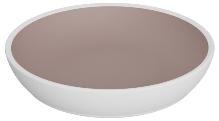 Trafalgar Melamine Dish Insert White and Taupe