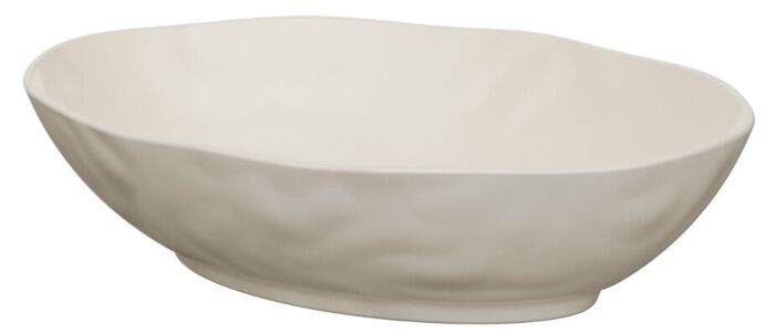 Pigment Melamine Oval Dish Parchment
