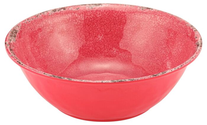 Melamine schaal Casablanca 1.3L (210x210x70mm) Rood