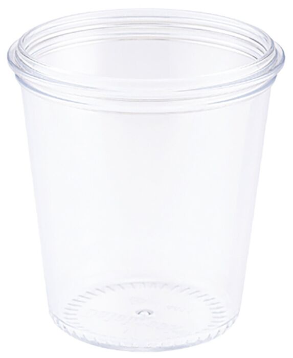 SAN Pudding Pot 150ml (70x80mm) Clear