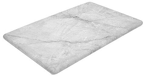 Marble Effect Melamine Platter White