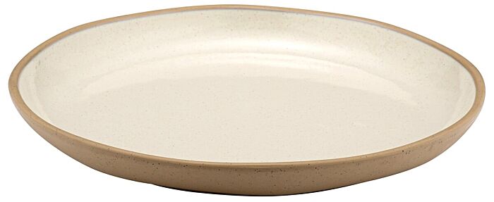 Marl melamine diepe schaal (385x385x47mm) Crème