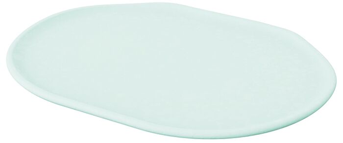 Mineral Melamine Crackle Platter (229x305x30mm) Aqua