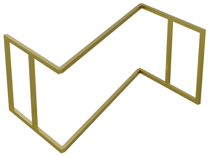 Z-standaard RVS GN 1-1 (513x308x250mm) Goud