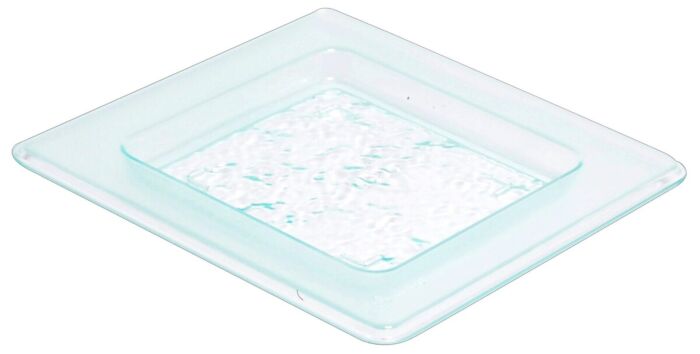 Glazz klein vierkant bord (170x170x15mm) Groen