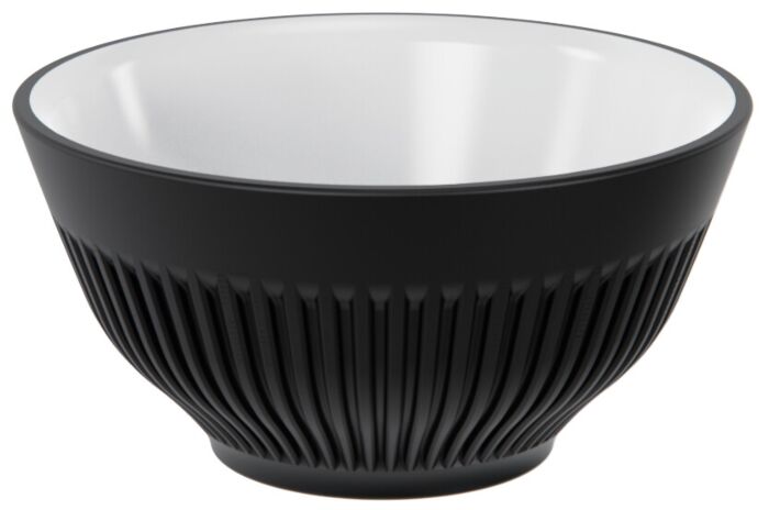 Talon Melamine 6inch Bowl 425ml (140x140x70mm) Black