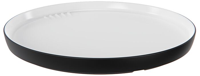 Talon Melamine 10inch Plate (251x251x25mm) Black