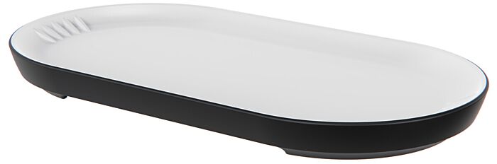 Talon Melamine Bord Pill (329x117x28mm) Zwart