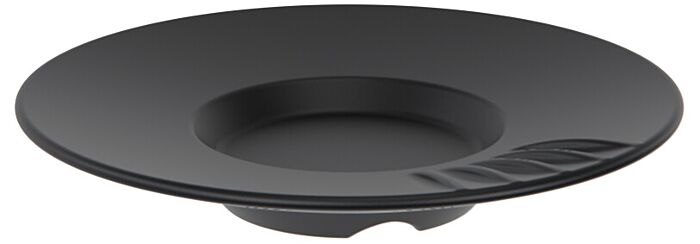 Talon Melamine Espresso Saucer (109x18mm) Noir