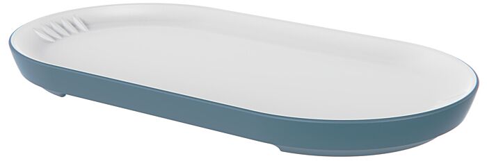 Talon Melamine Pill Plate (329x117x28mm) Blue