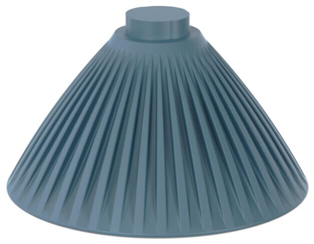 Talon Melamine Loom Pedestal Short (107x107x65mm) Blue