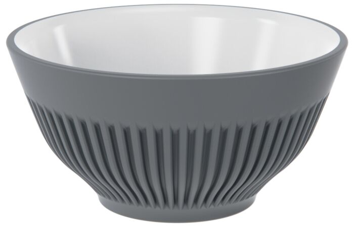 Talon Melamine 6inch Bowl 425ml (140x140x70mm) Grey