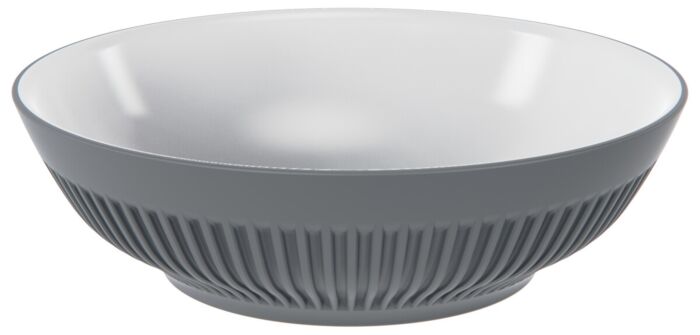 Talon Melamine 10inch Bowl 1.6L (241x241x70mm) Grey