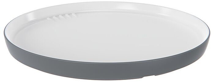Talon Melamine 10inch Plate (251x251x25mm) Grey