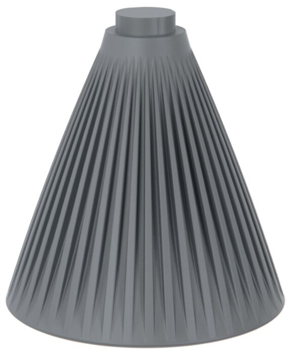 Talon Loom melamine sokkel hoog (108x108x114mm) Grijs