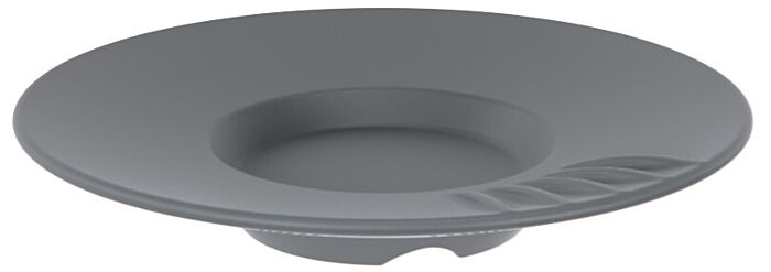 Ash Talon Melamine Espresso Saucer (109x18mm) Grey