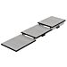 Three Tier HPL Riser (210x840mm) Silver Oak