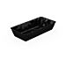 Mino Melamine Deep Crock 1.3L (280x140x60mm) Black