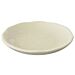Mineral Melamine Crackle Plate (205x43mm) Parchment