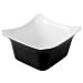 1-6 Size Melamine Fleur Crock w/SF 1L (176x162x100mm) Black/White