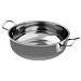 Stainless Steel Balti Dish 1.75L (235x80mm) Metallic