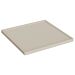 Trafalgar Melamine Large Square Plate (203x200x15mm) Parchment