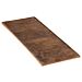 Melamine Platter (346x140x8mm) Rustic Wood