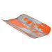 1-3 Size Rustic Tura Melamine Curved Tray (176x325x40mm) Orange