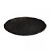 Mineral Melamine Crackle Plate (300x52mm) Noir