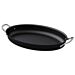 Ore Stainless Steel Oval 2.17L (400x225x60mm) Black