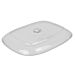 SAN Tura Crock Lid (265x325x33mm) Clear