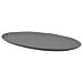 Pigment Melamine Oval Tray (530x325x30mm) Agate Grey