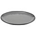Marl Melamine Large Shallow Plate (280x280x26mm) Charcoal Grey