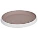 Trafalgar Melamine Large Shallow Dish (318x296x44mm) White and Taupe