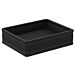 Poly Wicker H Basket (330x275x100mm) Black