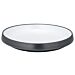 Trafalgar Melamine Large Shallow Dish (318x296x44mm) White and Grape