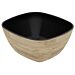 1-6 Size Tura Melamine Crock 1L (176x162x80mm) Black