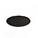 Mineral Melamine Crackle Plate (203x30mm) Noir