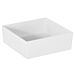 Melamine Bento Box Square Inserts (125x120x40mm) White