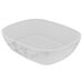 Carrara Melamine Crock 3.5L (265x325x80mm) White
