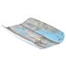 1-4 Size Rustic Tura Melamine Curved Tray (265x162x40mm) Blue