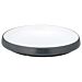 Trafalgar Melamine Large Shallow Dish (245x225x34mm) White and Grape