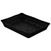 Melamine Mineral Crackle Crock (280x210x50mm) Black