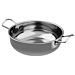 Stainless Steel Balti Dish 1.5L (220x75mm) Metallic