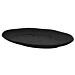 Pigment Melamine Oval Tray (280x210x30mm) Noir