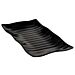 Melamine Wavy Platter (420x240x40mm) Black