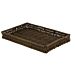 Poly Wicker Basket (420x280x50mm) Willow
