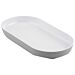 Hive Melamine Tray (6 Pack) 1000ml (308x155x35mm) Grey and White