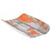 1-4 Size Rustic Tura Melamine Curved Tray (265x162x40mm) Orange